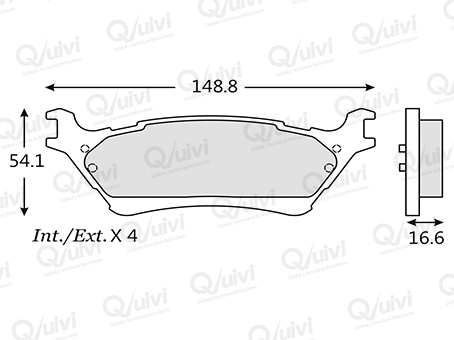 BALATA FORD F150 LOBO